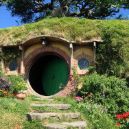Hobbiton Movie Set in Matamata, New Zealand