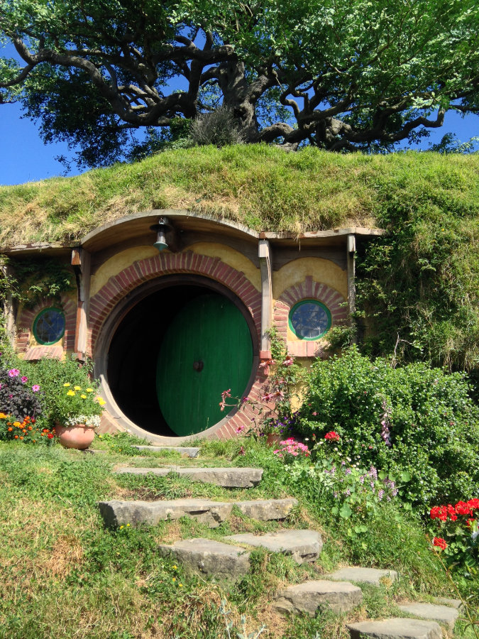 Hobbiton Movie Set in Matamata, New Zealand