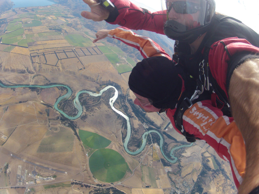 Skydive in Wanaka, New Zealand